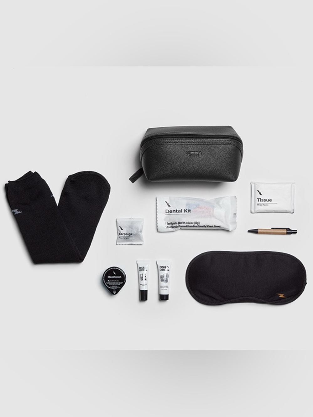 Shinola x American Airlines Flagship Amenity Kit Bag